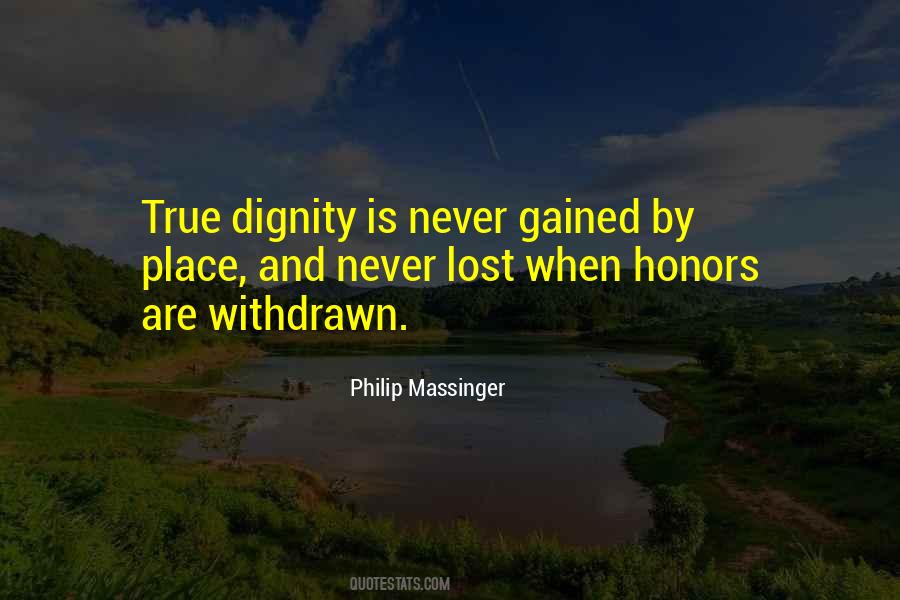 Philip Massinger Quotes #1633709