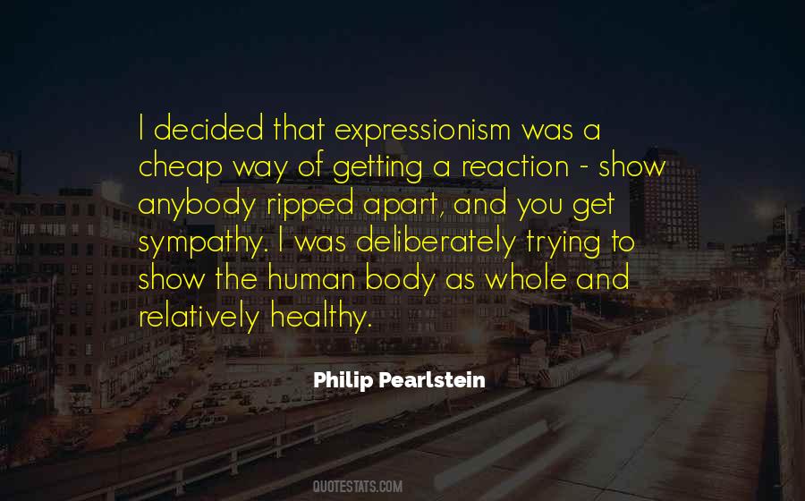 Philip Pearlstein Quotes #804310