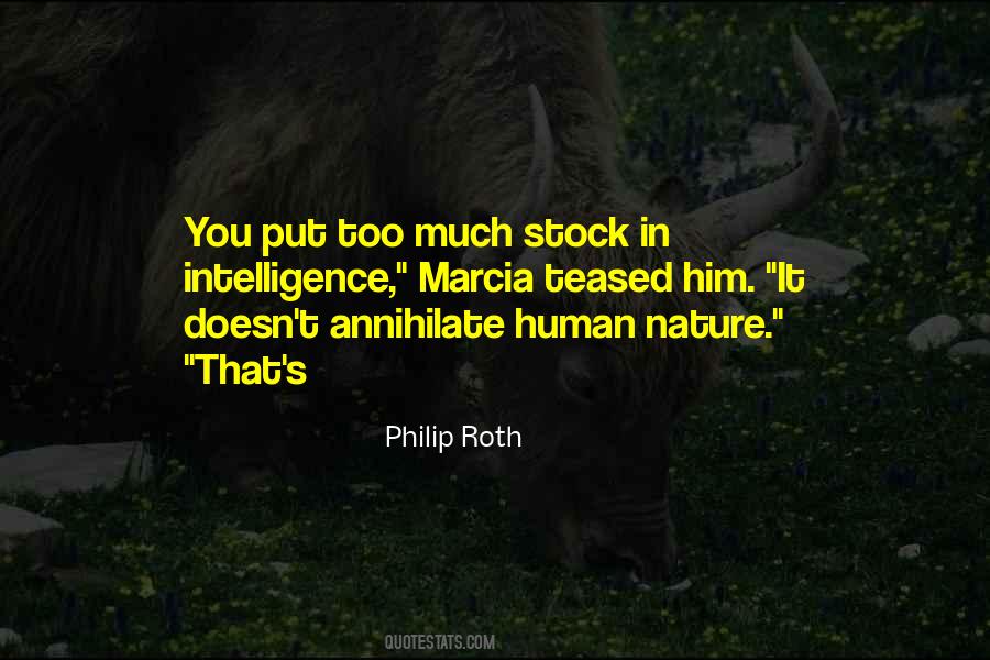 Philip Roth Quotes #255296