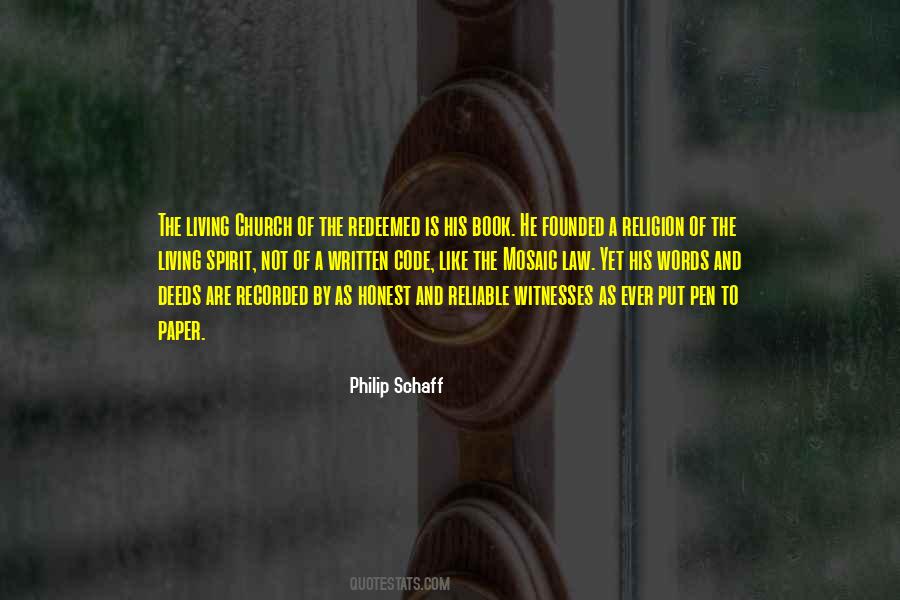 Philip Schaff Quotes #1784306