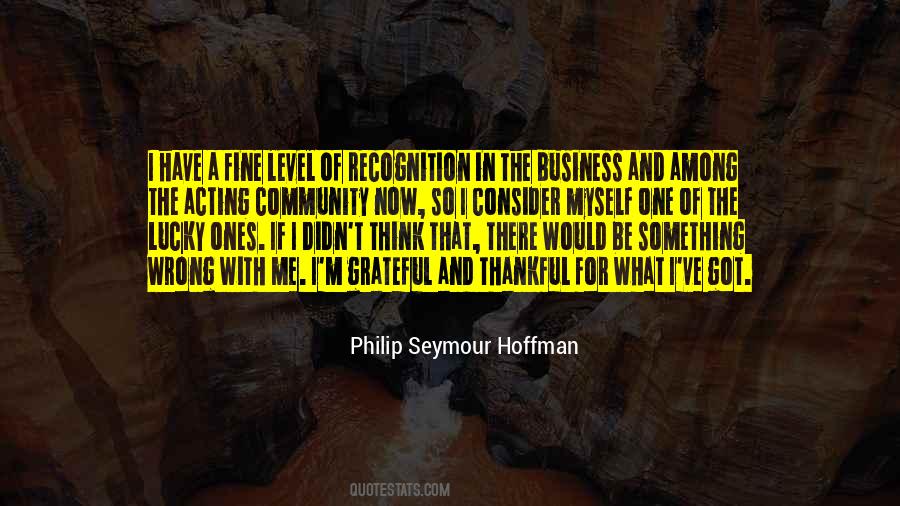 Philip Seymour Hoffman Quotes #956889