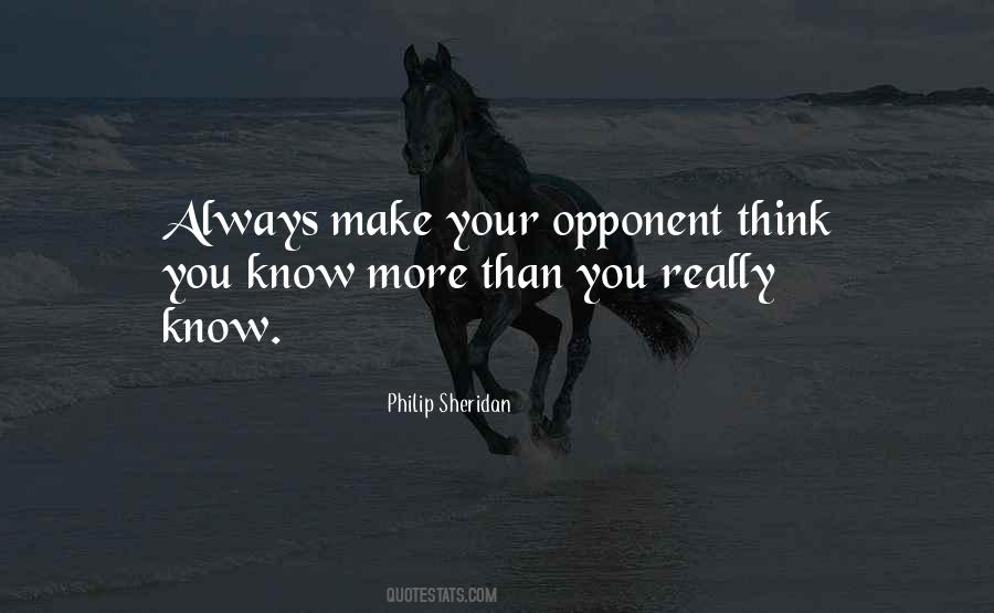 Philip Sheridan Quotes #1315772