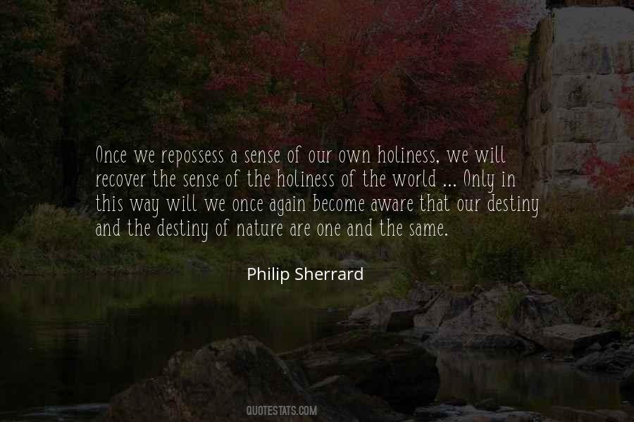 Philip Sherrard Quotes #234989