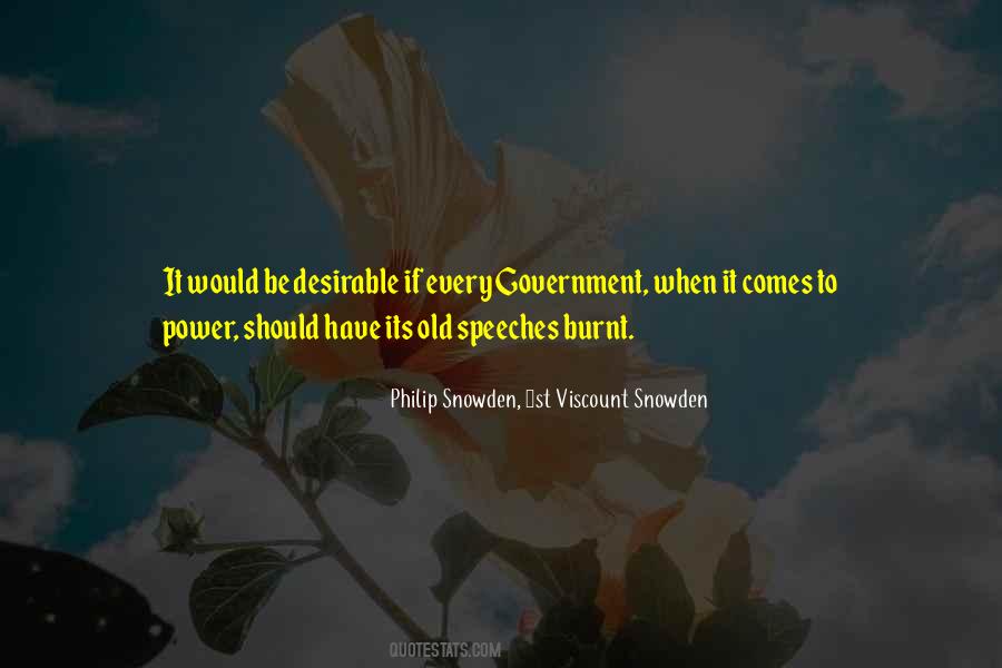 Philip Snowden, 1st Viscount Snowden Quotes #1370906