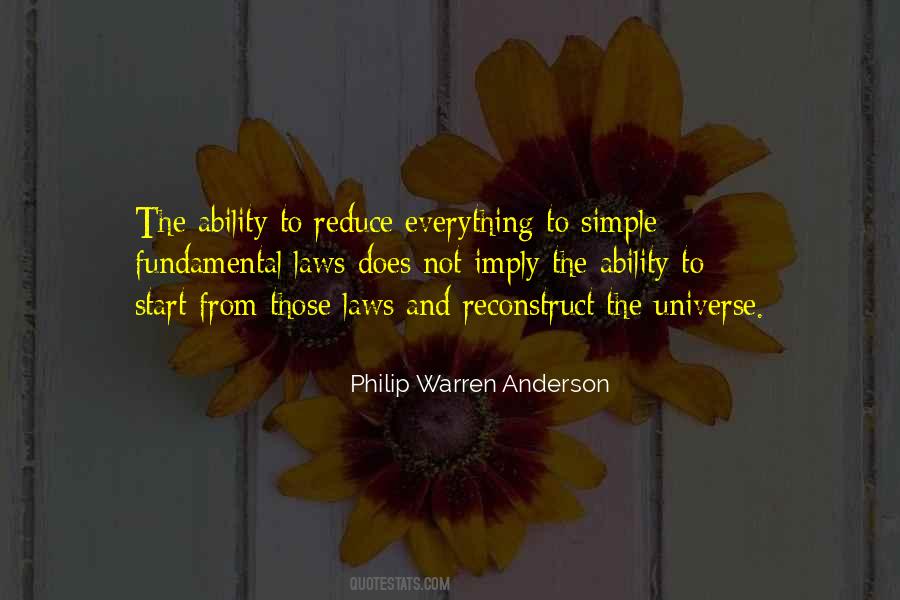 Philip Warren Anderson Quotes #24674
