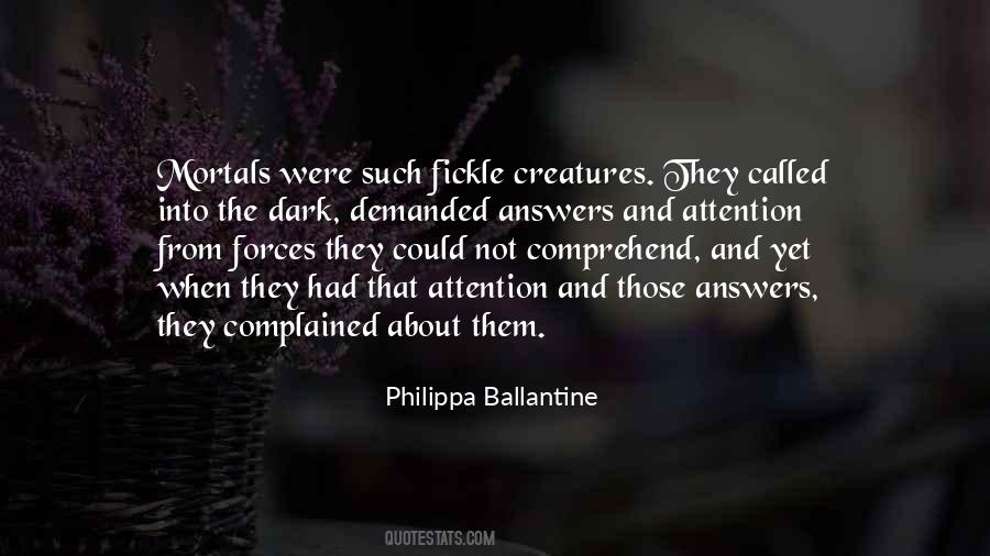 Philippa Ballantine Quotes #475871