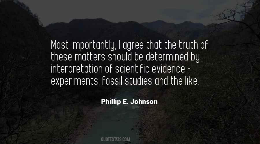 Phillip E. Johnson Quotes #124235