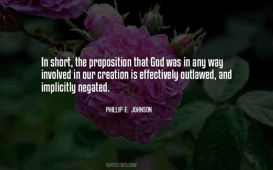 Phillip E. Johnson Quotes #1302579