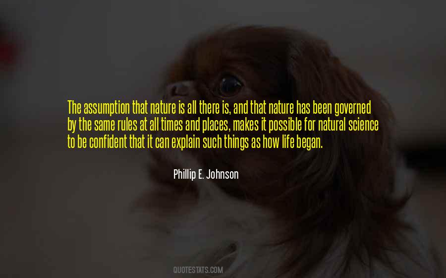 Phillip E. Johnson Quotes #782654