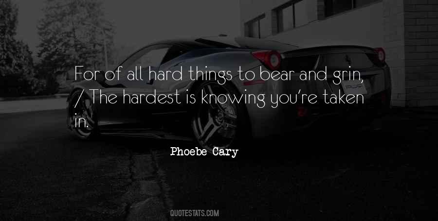 Phoebe Cary Quotes #1416815