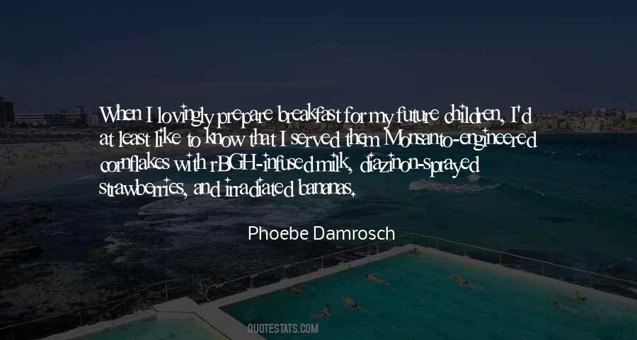Phoebe Damrosch Quotes #1847314