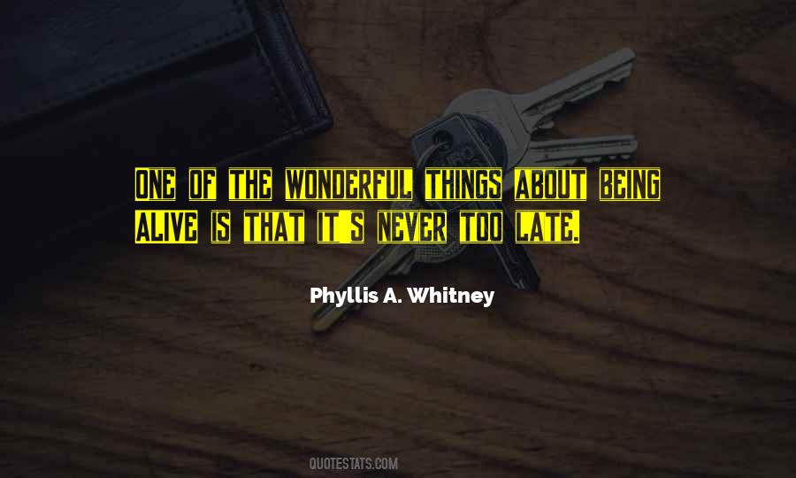 Phyllis A. Whitney Quotes #1282701