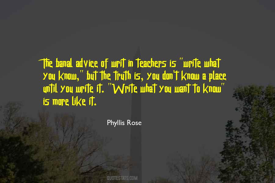 Phyllis Rose Quotes #1466458