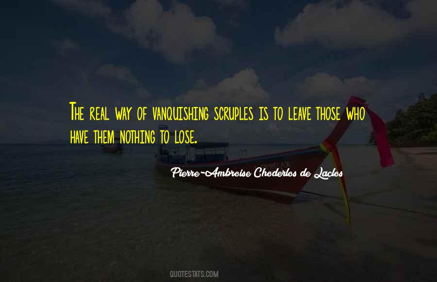 Pierre-Ambroise Choderlos De Laclos Quotes #122493