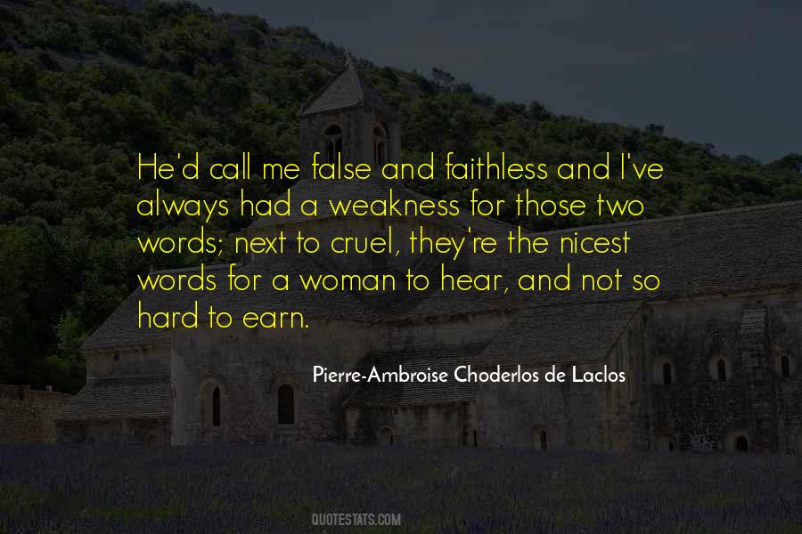 Pierre-Ambroise Choderlos De Laclos Quotes #59161