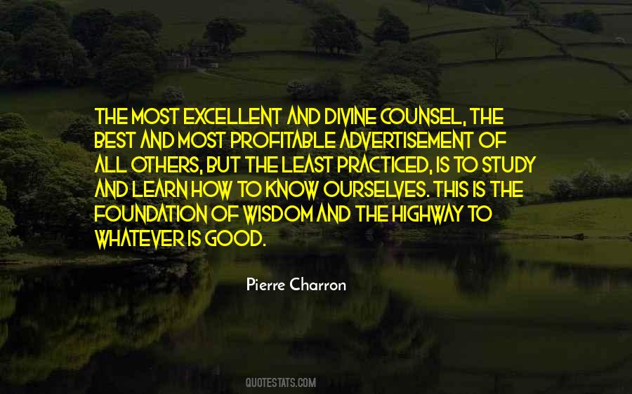 Pierre Charron Quotes #76466