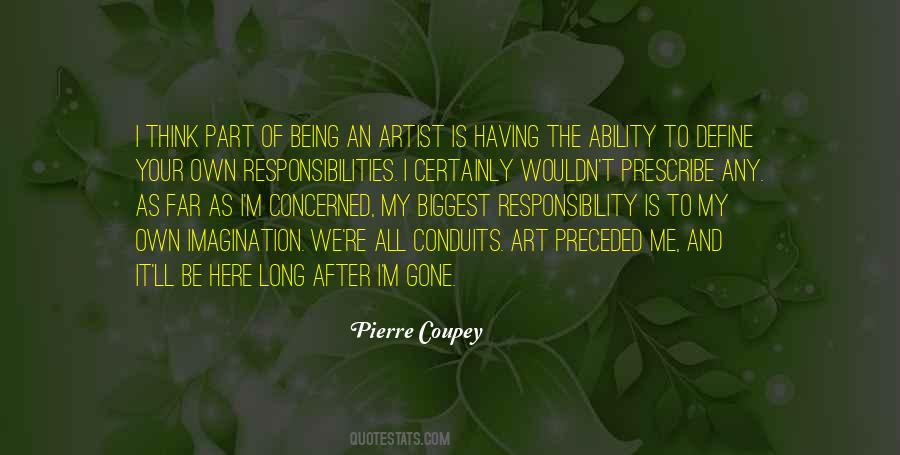 Pierre Coupey Quotes #1330485