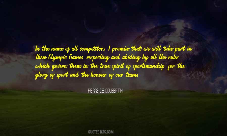 Pierre De Coubertin Quotes #1016336