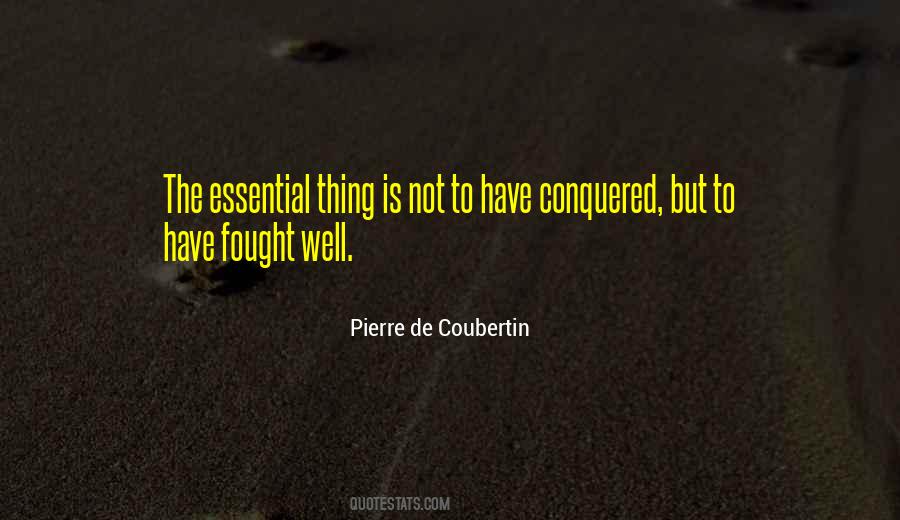 Pierre De Coubertin Quotes #136236