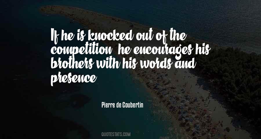 Pierre De Coubertin Quotes #278663