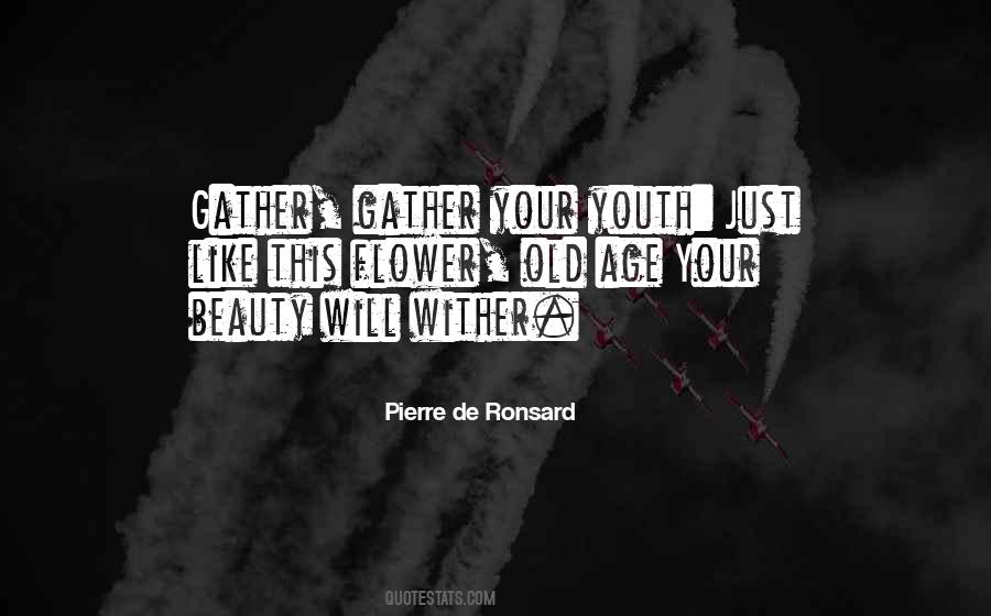 Pierre De Ronsard Quotes #434998