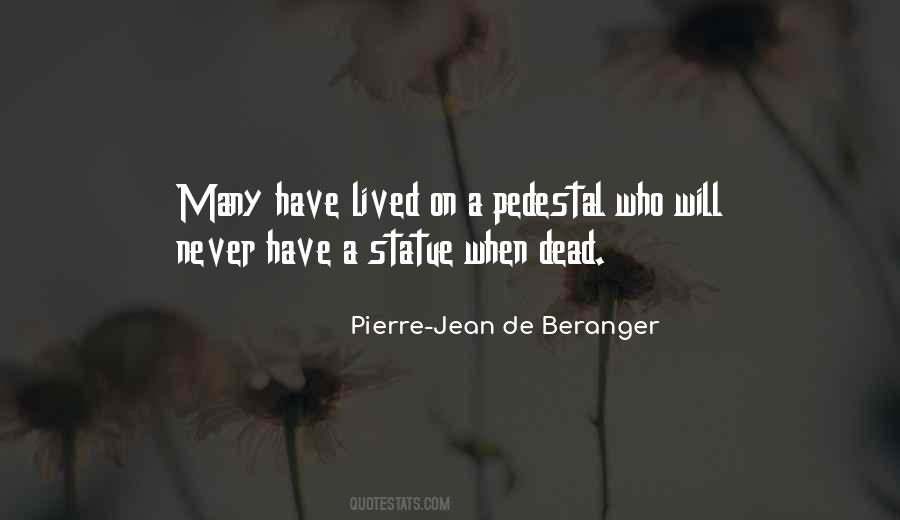 Pierre-Jean De Beranger Quotes #1038059