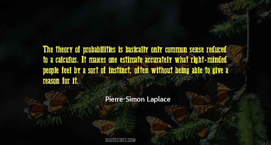 Pierre-Simon Laplace Quotes #1162955