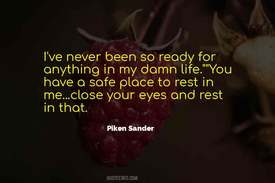 Piken Sander Quotes #101095