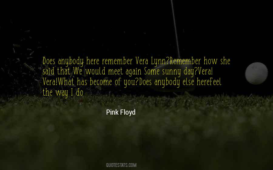 Pink Floyd Quotes #617952