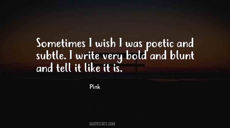 Pink Quotes #1403534