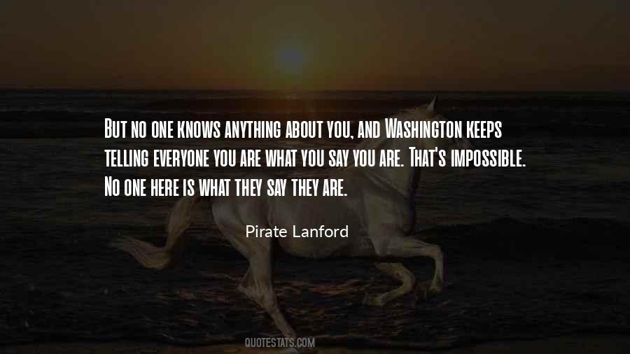 Pirate Lanford Quotes #1096349
