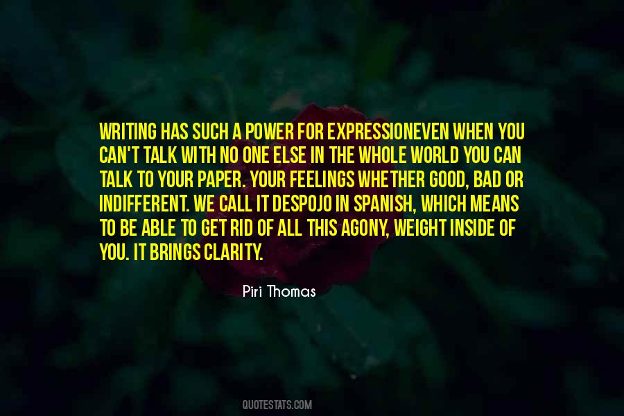 Piri Thomas Quotes #1218225