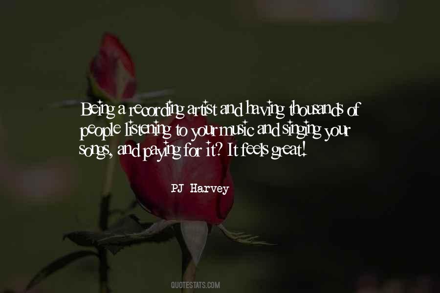 PJ Harvey Quotes #1310211