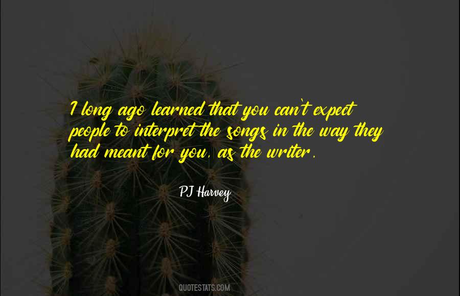 PJ Harvey Quotes #1329300