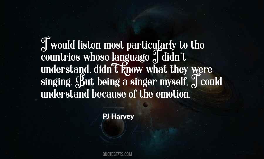 PJ Harvey Quotes #891801