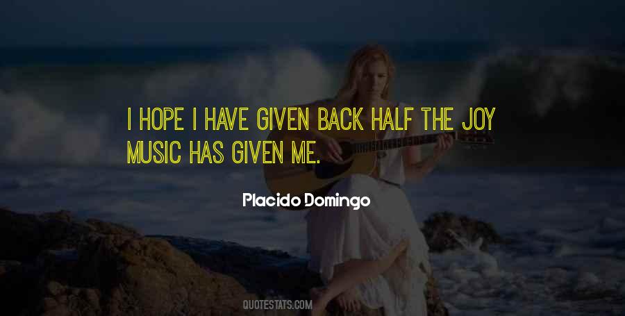 Placido Domingo Quotes #866917