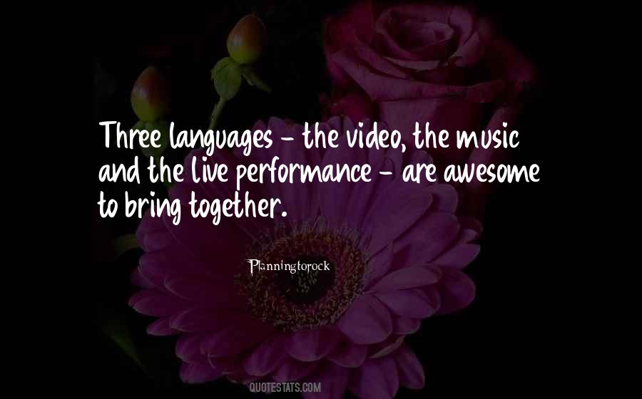 Planningtorock Quotes #228853