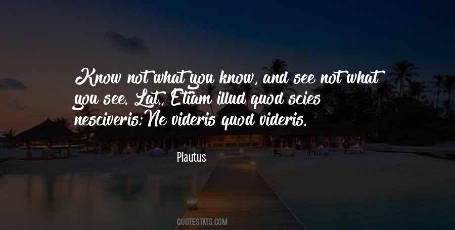 Plautus Quotes #1003084