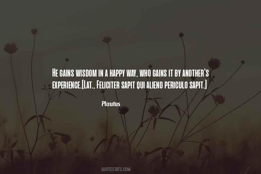 Plautus Quotes #1142644
