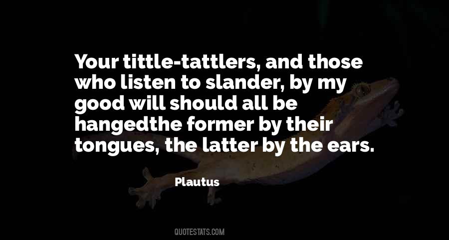 Plautus Quotes #767110
