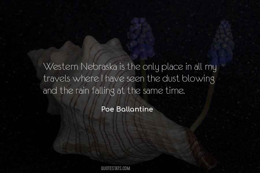 Poe Ballantine Quotes #1556589