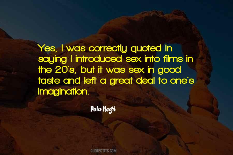 Pola Negri Quotes #123886