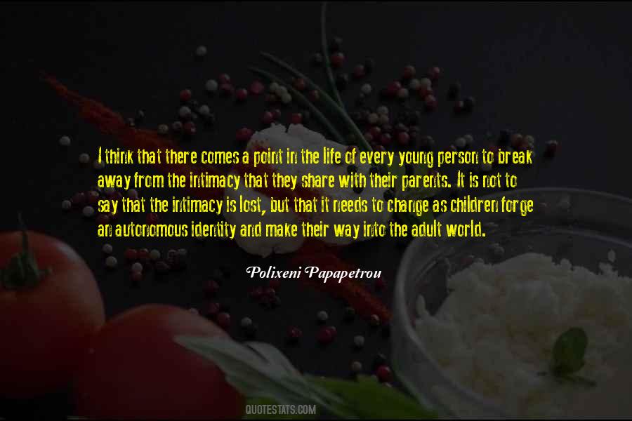 Polixeni Papapetrou Quotes #1508412