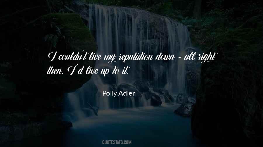 Polly Adler Quotes #1548690