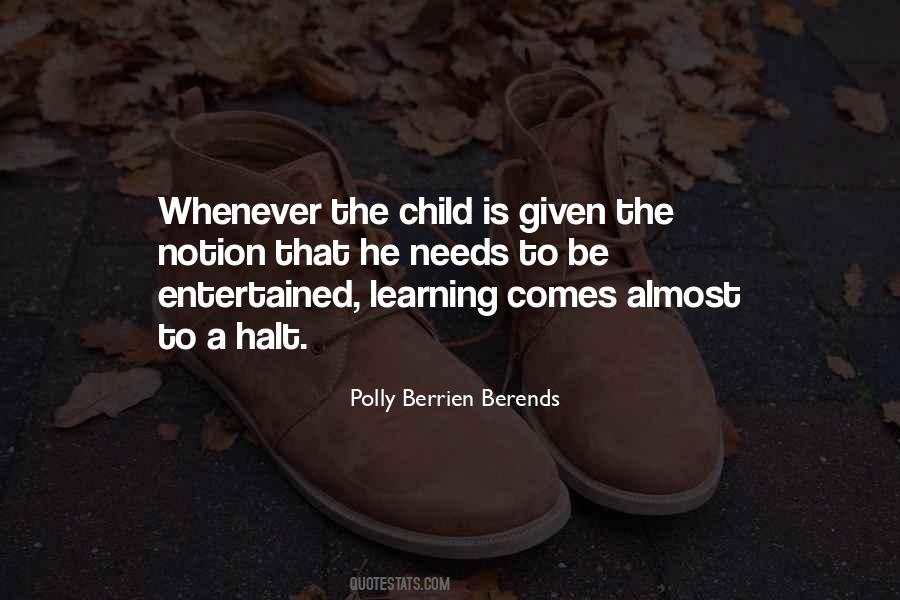 Polly Berrien Berends Quotes #56706