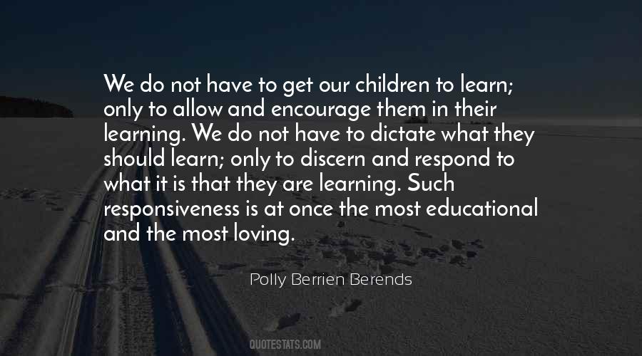 Polly Berrien Berends Quotes #883282