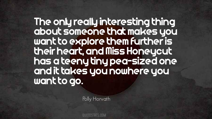 Polly Horvath Quotes #53739