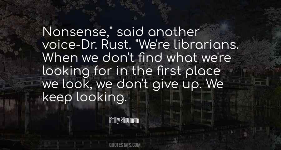 Polly Shulman Quotes #1566354