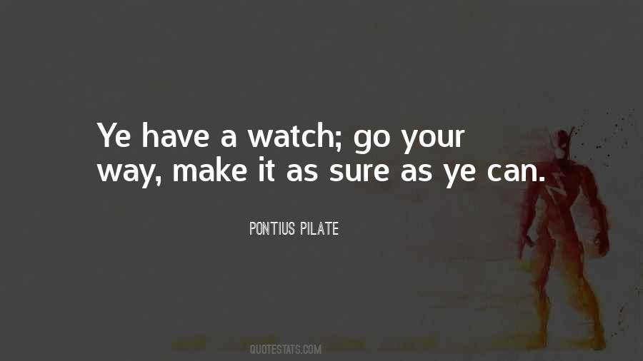 Pontius Pilate Quotes #1060318