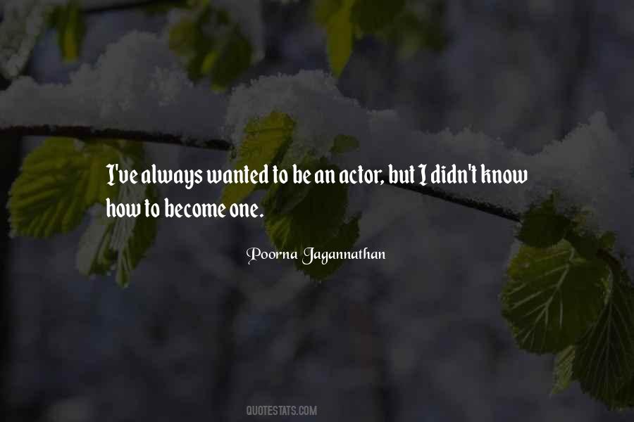 Poorna Jagannathan Quotes #548345